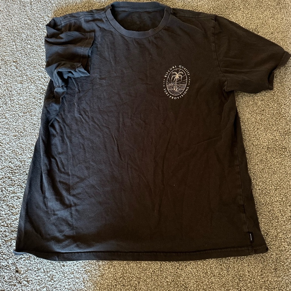 Rip Curl Black Short Sleeve Tee